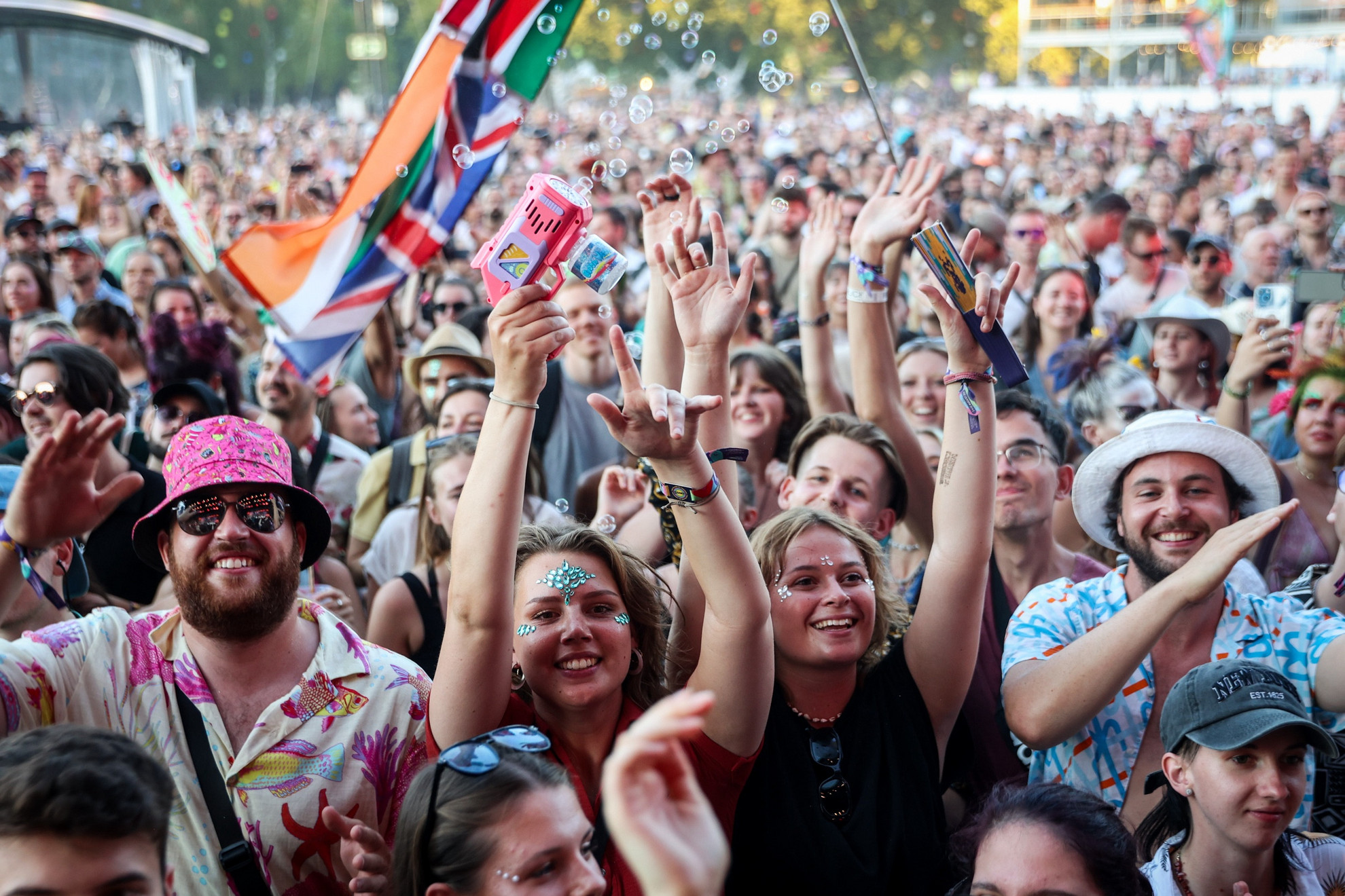 A 30. Sziget fesztivál a Hajógyári-szigeten 2024. augusztus 11-én