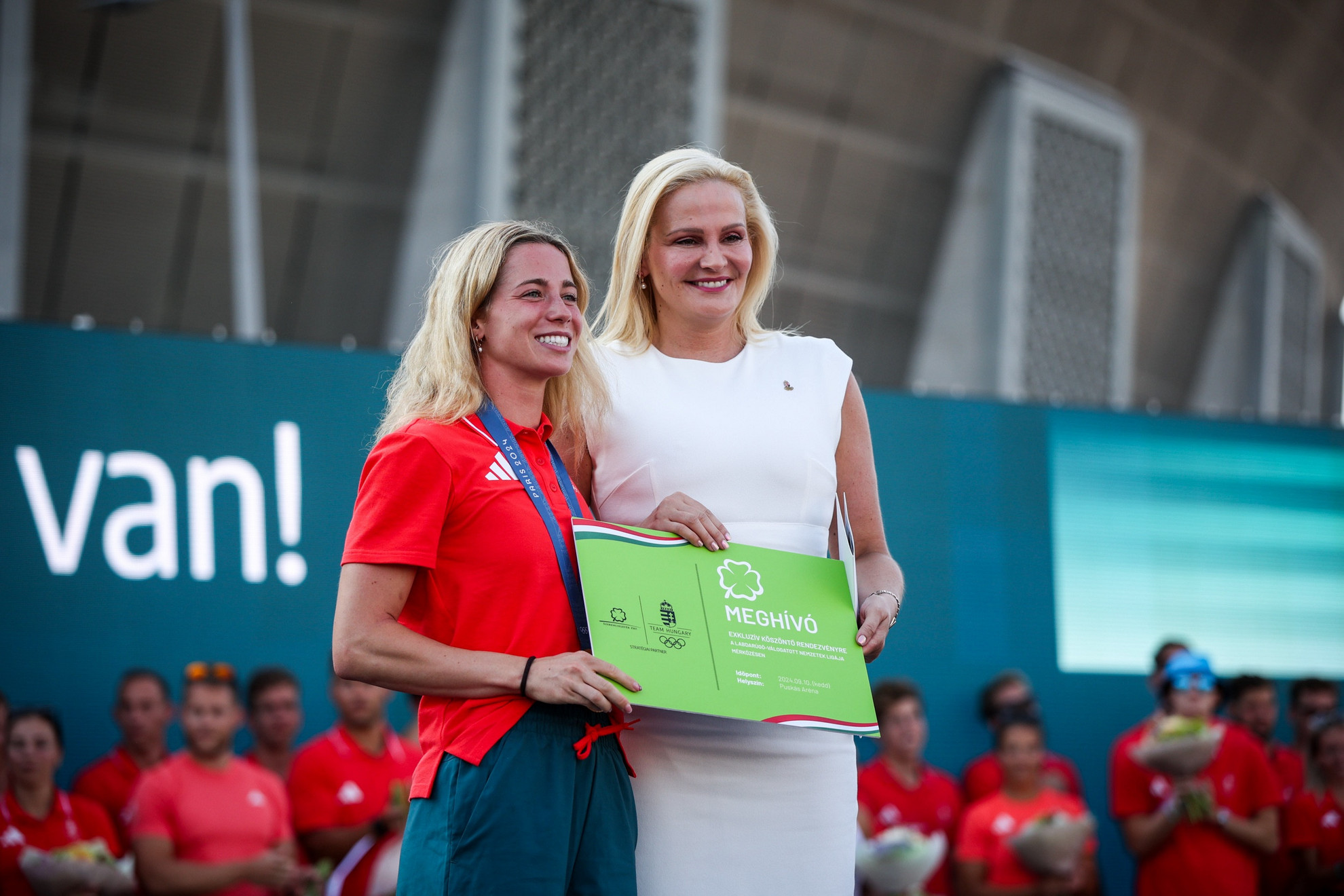 Gulyás Michelle aranyérmes öttusázó