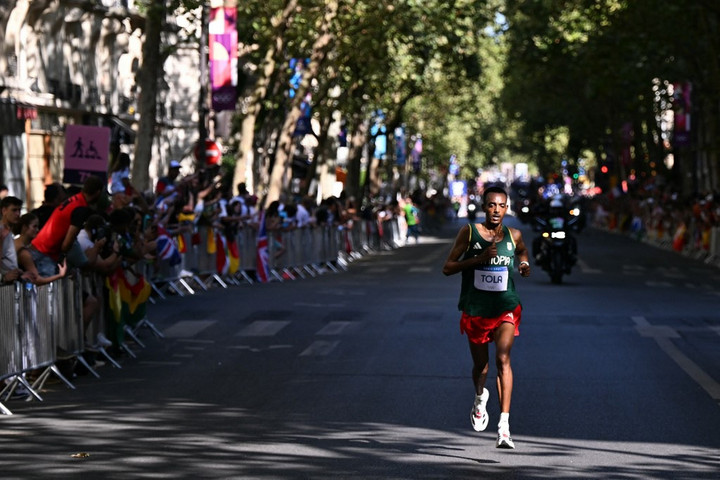 Fotó: AFP/Kirill Kudryavtsev Etióp arany a férfi maratonon