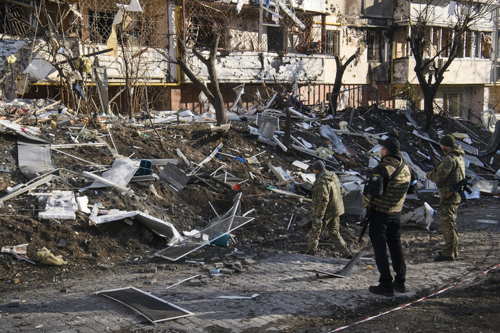 Fotó: NurPhoto via AFP/Maxym Marusenko Orosz szárnyasrakétát lőtt le Kárpátalja felett az ukrán légvédelem