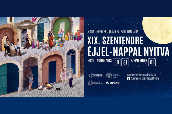 Fotó: Facebook/Szentendre Éjjel-Nappal Nyitva Programáradat a Szentendre Éjjel-Nappal Nyitva fesztiválon