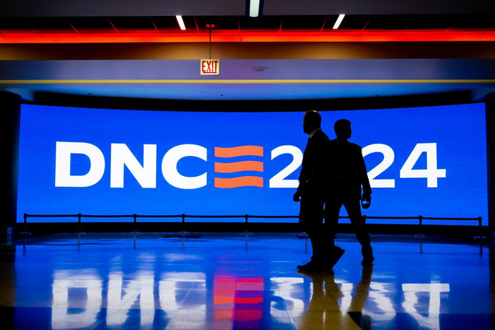 Fotó: Getty Images via AFP/ Getty Images North America /Brandon Bell Chicagóba tüntetők tízezreit várják a Demokrata Párt elnökjelölő konvenciója idejére