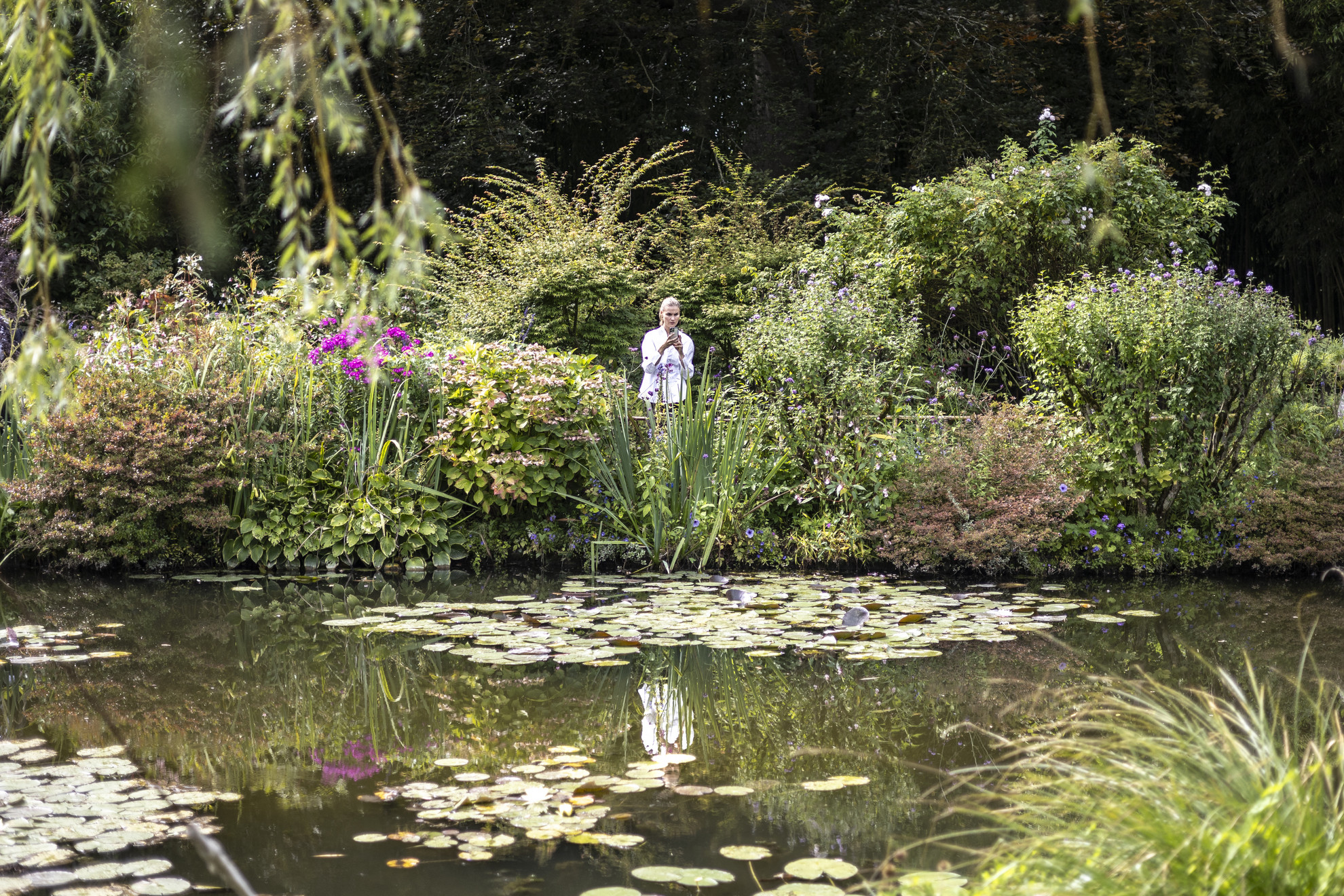 Claude Monet kertje látógatható Givernyben