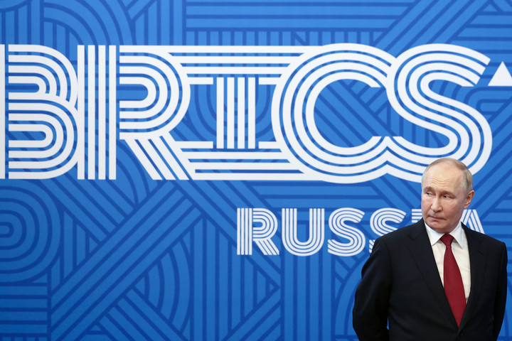 Fotó: AFP/POOL/Valery Sharifulin Fej-fej mellett a BRICS és az EU