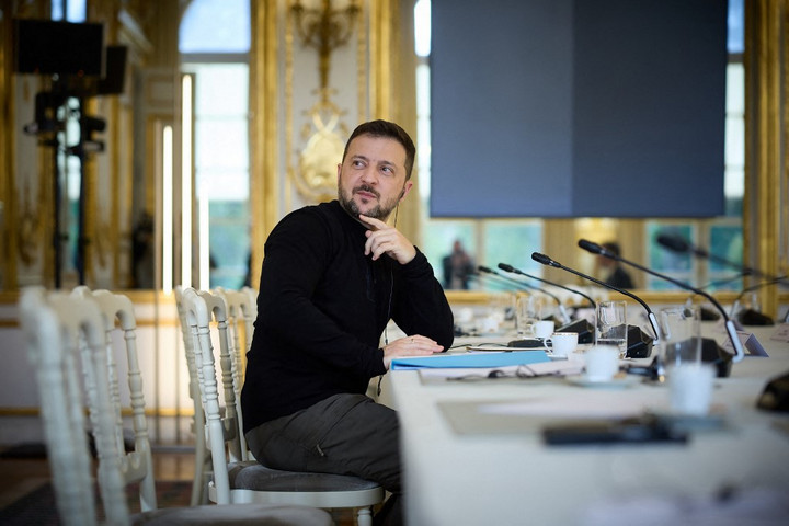 Fotó: AFP/Ukrainian Presidential Press Service/Handout Kiderültek Zelenszkij céljai