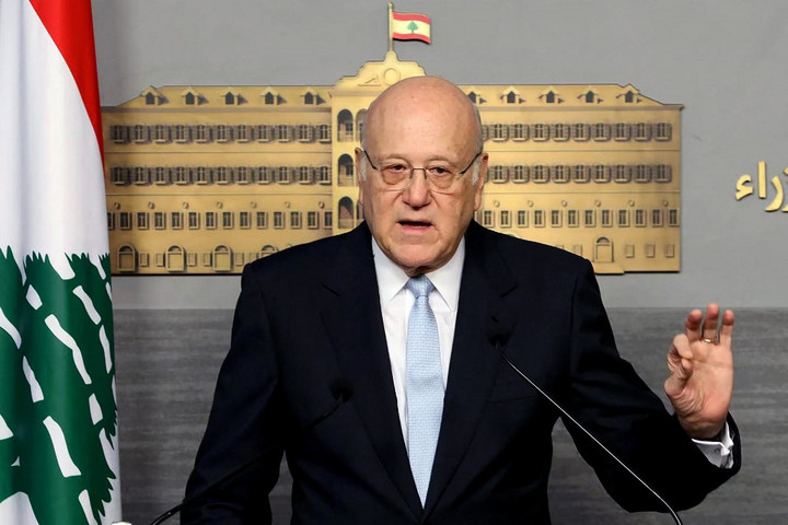 Fotó: AFP/Lebanese Prime Minister’s Press Office A libanoni miniszterelnök nekiment Iránnak