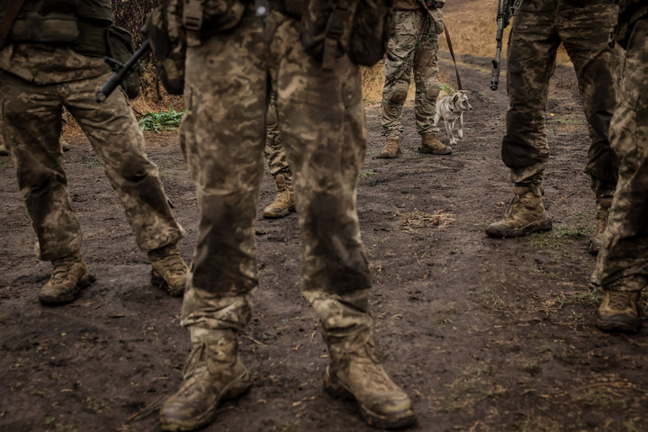 Fotó: AFP/Handout/24th Mechanized Brigade of Ukrainian Armed Forces Döbbenetes vallomás egy ukrán hadifogolytól