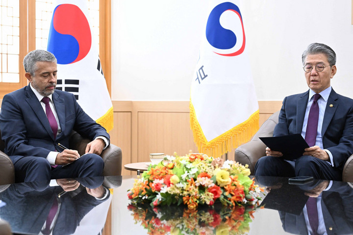 Fotó: AFP/Handout/South Korean Foreign Ministry Dél-Korea kérdőre vonta orosz nagykövetét