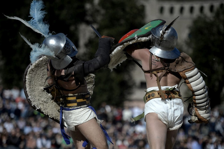 Fotó: AFP/Filippo Monteforte Temetkezési rítusból születtek a gladiátorok
