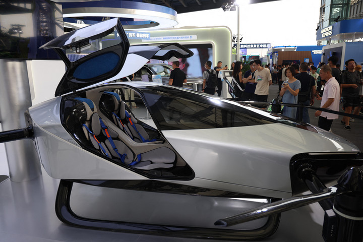 Fotó: Imaginechina via AFP/ImagineChina/ic Elképesztő a legújabb kínai repülő autó
