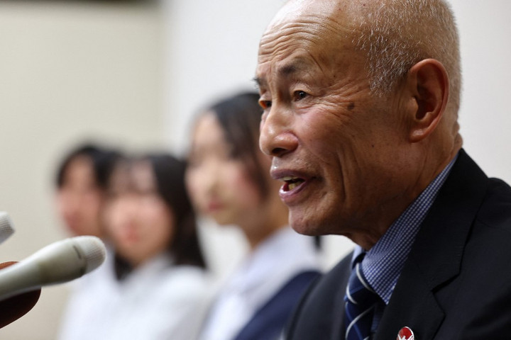 Fotó: The Yomiuri Shimbun via AFP/Naoya Azuma Nihon Hidankjo: Az atomfegyverek nem hozzák el a békét