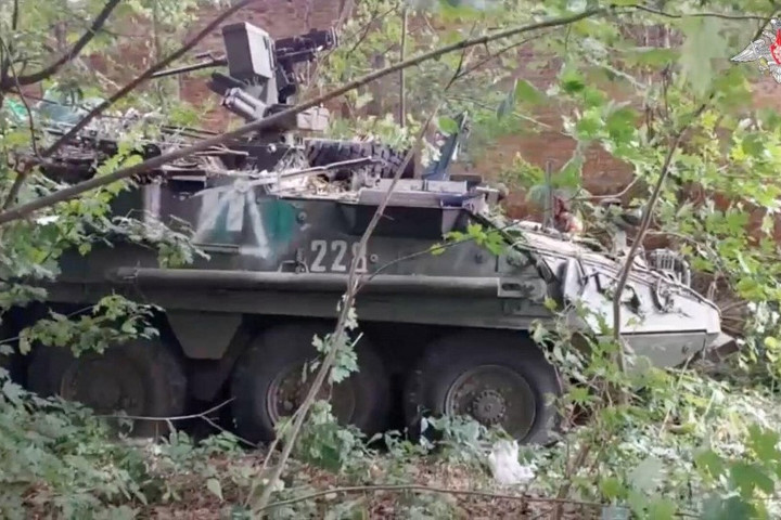 Fotó: AFP/Anadolu/Russian Defence Ministry Az orosz fegyveres erők két ukrán dandárt győztek le Szumi térségében