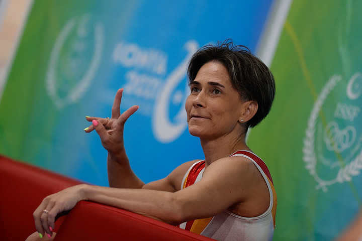 Fotó: AFP/Mustafa Ciftci Kilencedik olimpiájára készül a veterán tornásznő