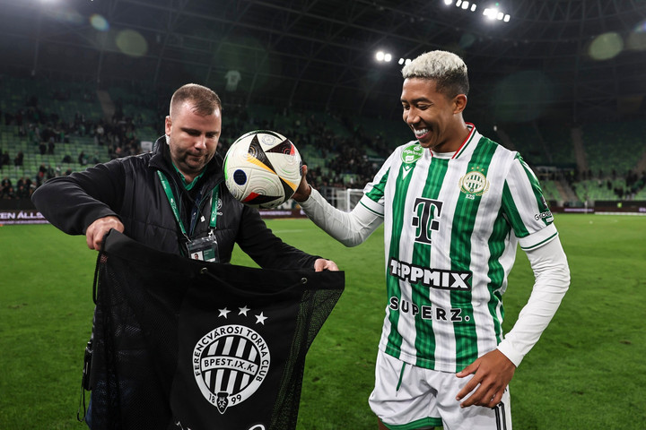 Saldanha először a Ferencváros kezdőcsapatában