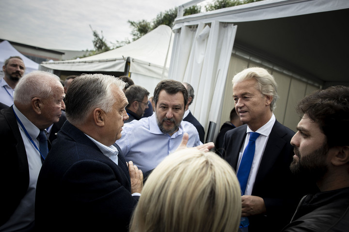 Fotó: MTI/Miniszterelnöki Sajtóiroda/Fischer Zoltán Matteo Salvini: Megszületett az európai népek szövetsége, amely békét akar