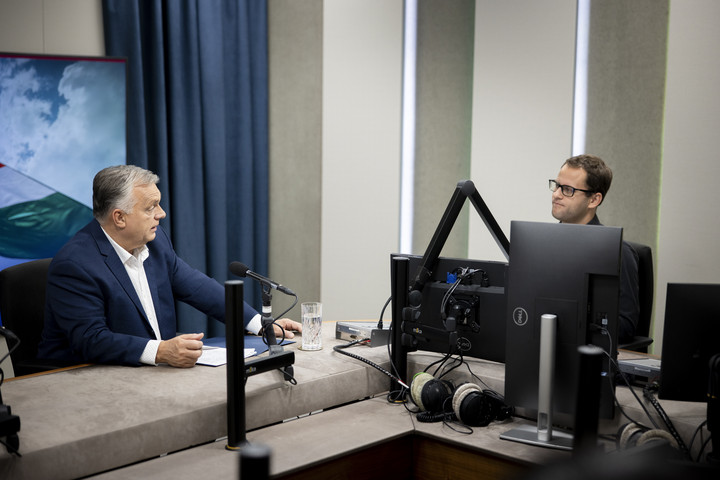 Fotó: MTI/Miniszterelnöki Sajtóiroda/Fischer Zoltán Orbán Viktor: Ezt a háborút nem lehet megnyerni
