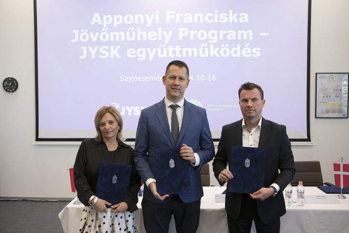 Fülöp Attila: A JYSK is csatlakozott az Apponyi Franciska Jövőműhely programhoz