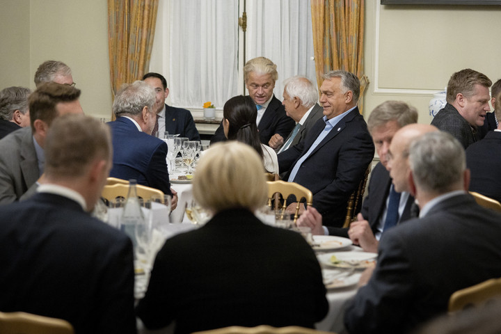 Orbán Viktor a Patrióták munkavacsoráján