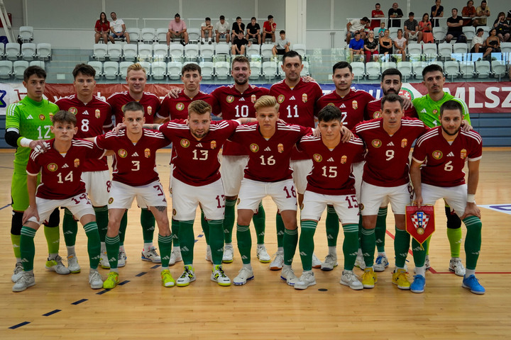 Fotó: Facebook/Futsal Hungary/MLSZ Az osztrákok elleni visszavágót is a magyar futsalválogatott nyerte