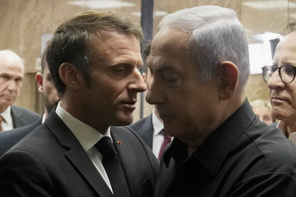 Újabb szóváltás a francia elnök és az izraeli miniszterelnök között