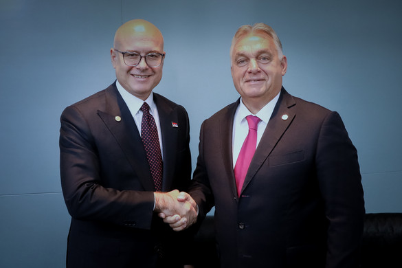 Orbán Viktor a szerb miniszterelnökkel tárgyalt