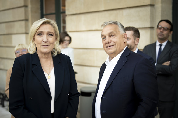 Orbán Viktor Marine Le Pennel tárgyalt Párizsban