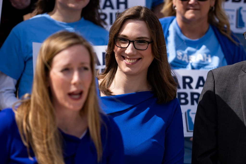 A Delaware-i Sarah McBride az USA történetének első transznemű képviselője