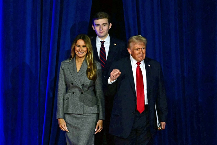 Fotó: AFP/Jim Watson Donald Trump: Köszönöm az amerikai embereknek!
