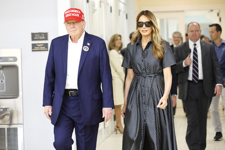 Fotó: AFP/Getty Images/Getty Images North America/Chip Somodevilla Trump leadta szavazatát