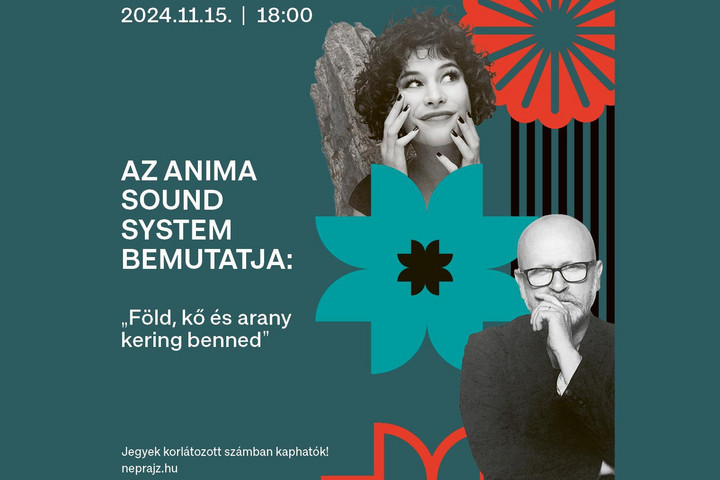 Fotó: Facebook/Néprajzi Múzeum Zenés irodalmi est az Anima Sound Systemmel a Néprajzi Múzeumban