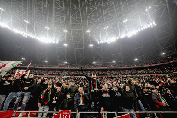 Szalai Ádámot éltették a Puskás Arénában