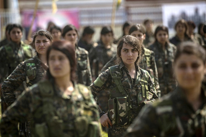 Fotó: AFP/Delil Souleiman Ellentámadásba lendültek a kurdok Szíriában