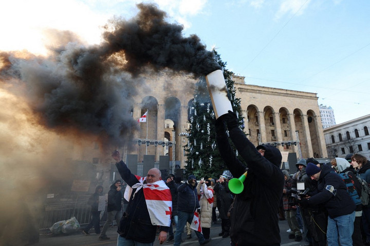 Fotó: AFP/Giorgi Arjevanidze Georgia is Oroszország ellen?
