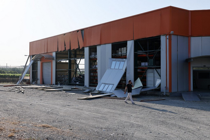 Fotó: AFP/Anadolu/Anadolu Agency/Costas Baltas Felrobbant egy lőszergyár Törökországban