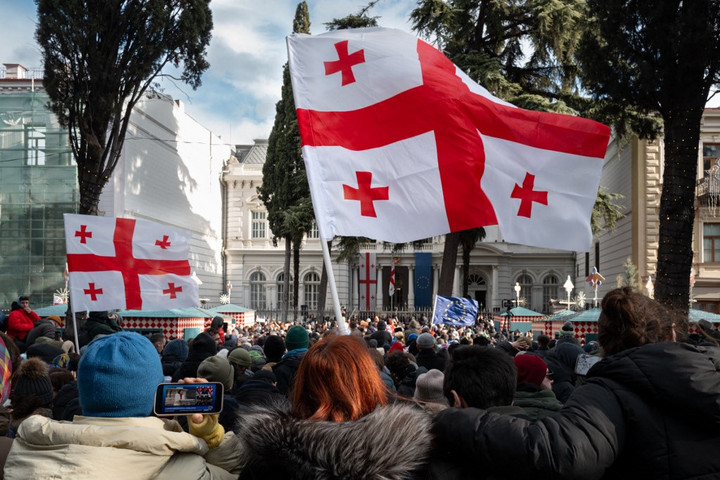 Fotó: AFP/NurPhoto/Jerome Gilles Georgia újabb bevándorlókat utasított ki