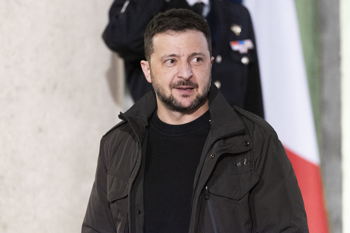 Fotó: AFP/Hans Lucas/Magali Cohen Zelenszkij „elszakadt a valóságtól”