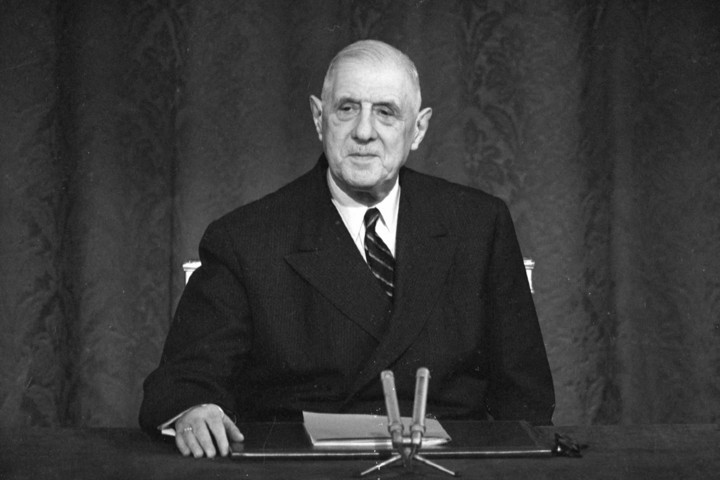 Fotó: AFP/Roger-Viollet/Roger-Viollet Több mint ötmillió euróért keltek el de Gaulle tábornok tárgyai egy franciaországi árverésen