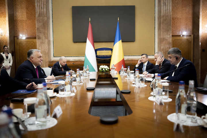 Fotó: MTI/Miniszterelnöki Sajtóiroda/Fischer Zoltán Orbán Viktor: Érdekünk, hogy Románia velünk együtt élvezze a schengeni övezet előnyeit + VIDEÓ