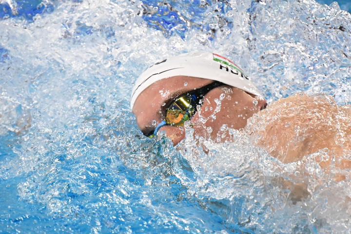 Fotó: MTI/Illyés Tibor Nem jutott döntőbe a magyar férfi 4x100-as vegyesváltó