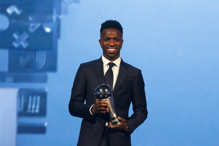 Fotó: AFP/Karim Jaafar FIFA-gála: Vinícius Júnior lett az év játékosa