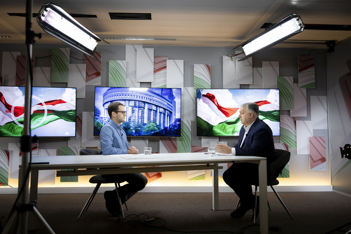 Fotó: MTI/Miniszterelnöki Sajtóiroda/Fischer Zoltán Orbán Viktor: Az ortodox karácsony idejére szeretnék tűzszünetet teremteni + VIDEÓ