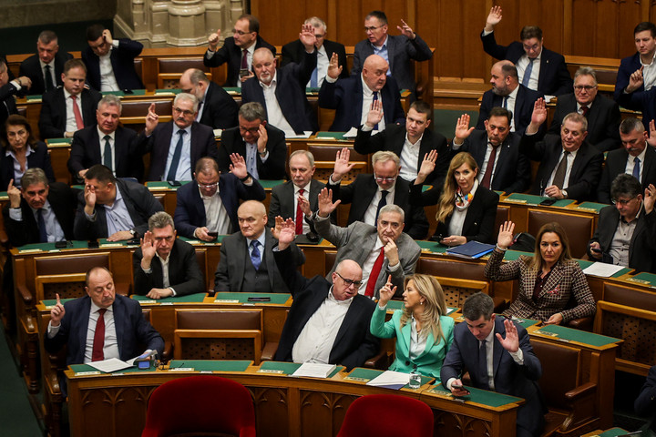 Fotó: MH/Török Péter Országgyűlés: A nemzetiségek napjára emlékeznek a képviselők
