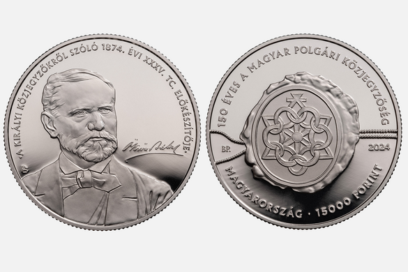 Emlékérmét bocsát ki az MNB
