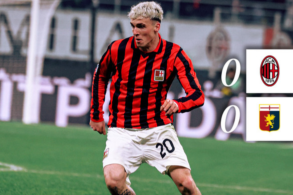 Csak ikszelni tudott a Milan