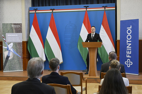 Szijjártó Péter: Európában az egyik legvonzóbb beruházási környezet Magyarországon jött létre