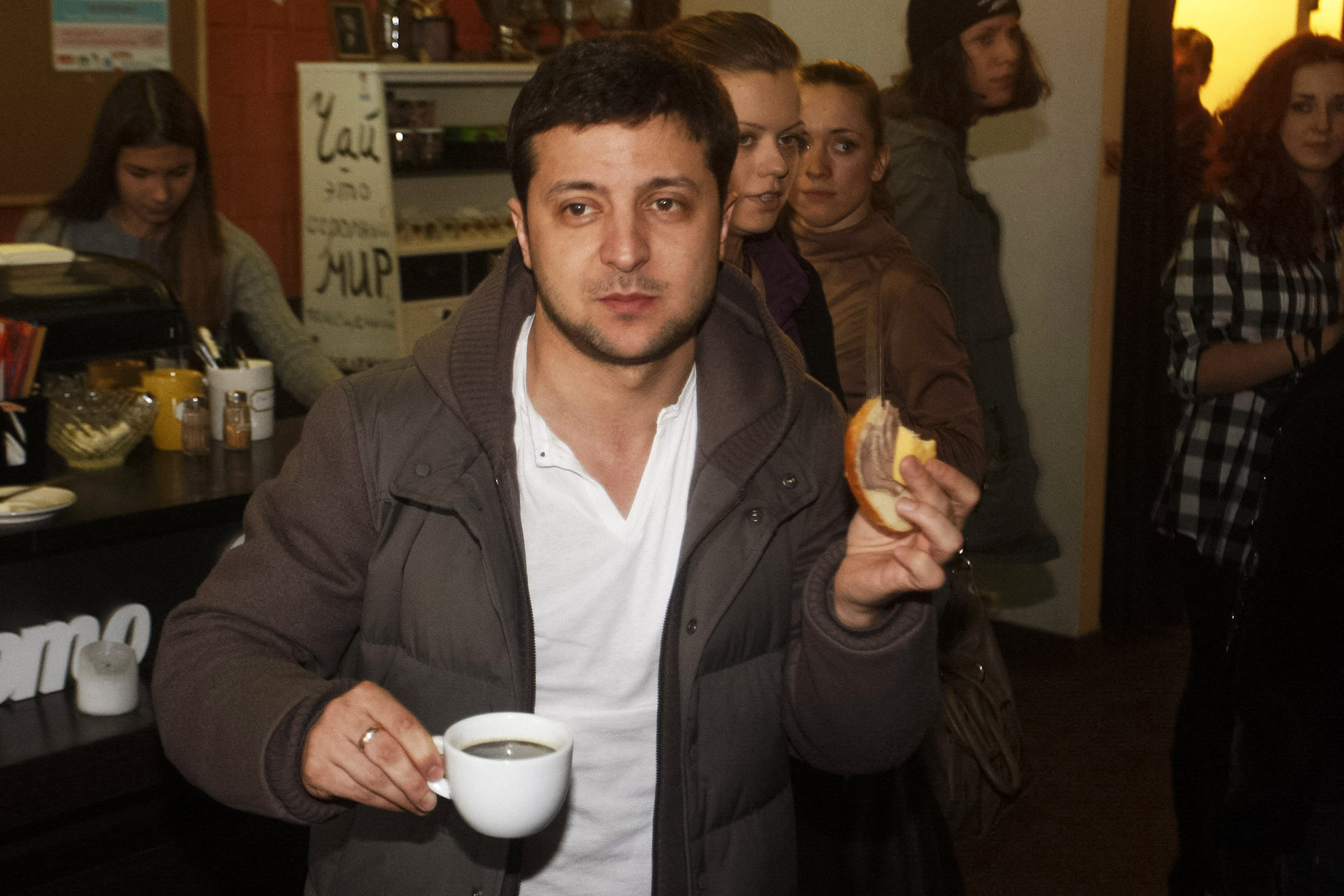 Zelenszkij lazán 2014-ben