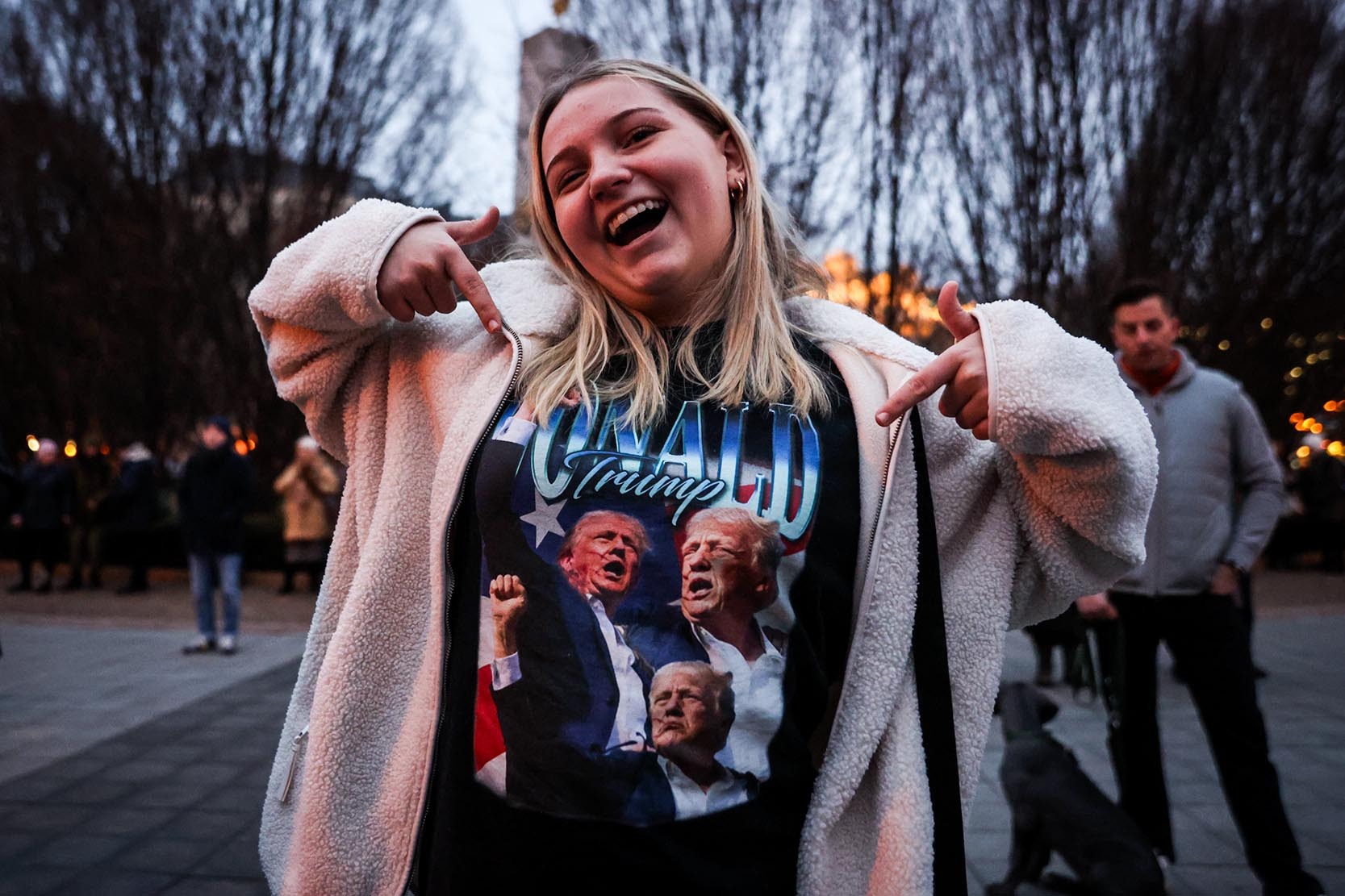 A hölgyek is Donald Trumpra szavaztak, vidáman tekintenek vele a jövőbe