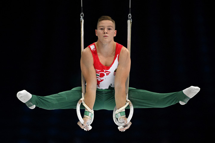 Fotó: AFP/Lionel Bonaventure Visszavonul az ifjúsági olimpiai bajnok magyar tornász