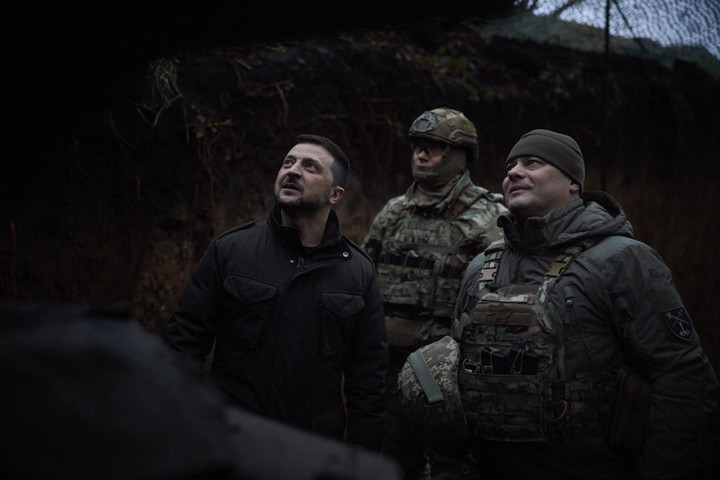 Fotó: AFP/Ukrainian Presidential Press Service/Handout Ukrajna nem enged