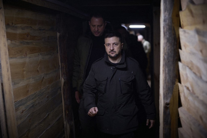 Fotó: AFP/Ukrainian Presidential Press Service/Handout Ezekre a helyekre menekülhet el Zelenszkij